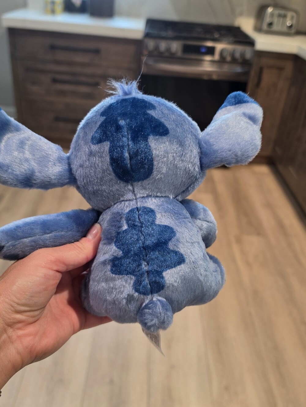 Disney Lilo & Stitch Plush Stuffed Animal Blue Just Play Large - Picture 2 of 3
